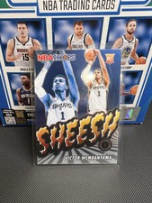 2023-24 Panini Nba Hoops Premium Stock - Sheesh Disco Prizm #12 Victor...