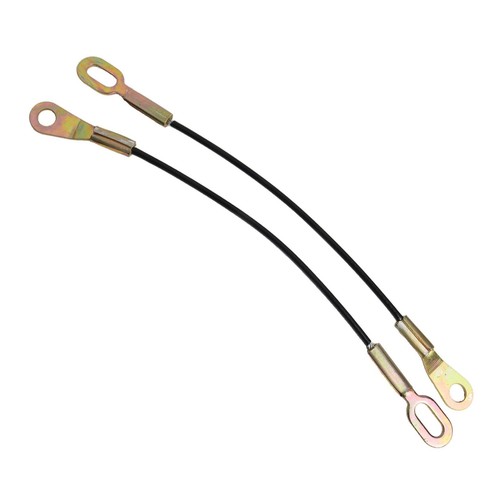 Tailgate Cable Support Straps for Ford Pickup Trucks Set of 2 UH7065760 - Picture 2 of 12