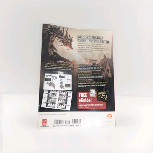 Dark Souls III 3 Prima Guía Oficial del Juego Muy Buen Estado Impresionante libro - Imagen 2 de 2