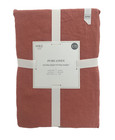 M&S Home Pure Linen Extra Deep Fitted Sheet Clay Double Size New F1