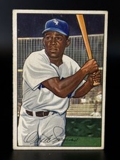1952 Bowman - Minnie Minoso #5 (RC) Nice Centering, Small Wrinkle at Top.