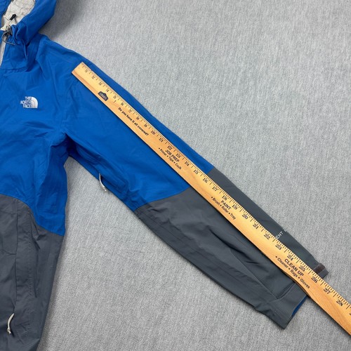 The North Face Jacket Men L Blue Hyvent 2.5L Waterproof Rain Windbreaker *READ* - Picture 13 of 15