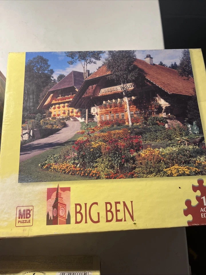 Lote de 1.000 piezas rompecabezas Big Ben África, Croacia y Suiza sellados Foto 2 de 4