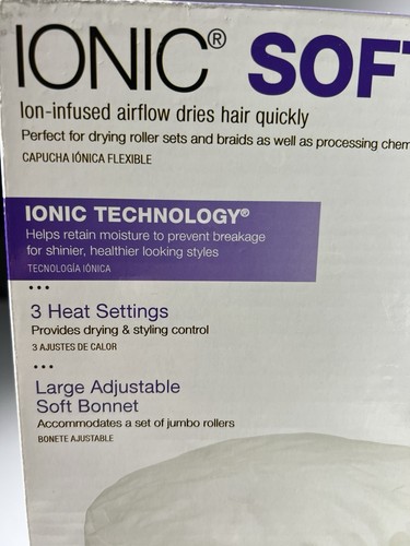 Laila Ali Ionic Soft Bonnet Dryer Brand New Factory sealed Box WOW - Picture 11 of 11