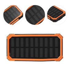 Portable 20000mAh Fast Charging Dual USB Polar Mobile Power Bank Case DIY Orange