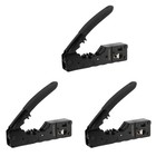 3X Crimpatrice Passante Cat5 Cat6 Cat7 per Connettori di Rete RJ45 RJ12 RJ16228