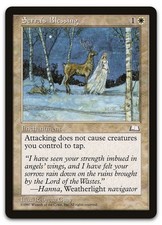 Serra's Blessing (NM) Weatherlight WTH Magic MTG