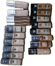 Revlon Neutrogena and Maybelline Makeup Bundle 19 brand new bottles