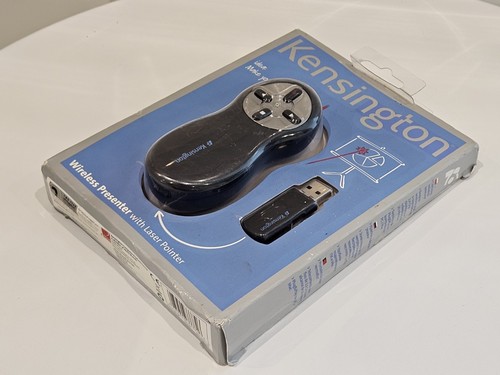 Kensington Presenter Remote Wireless With Receiver Pointer Red Laser Brand New - Photo 6/8