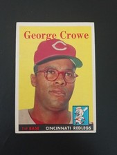 1958 Topps Set-Break # 12 George Crowe Free Shipping 