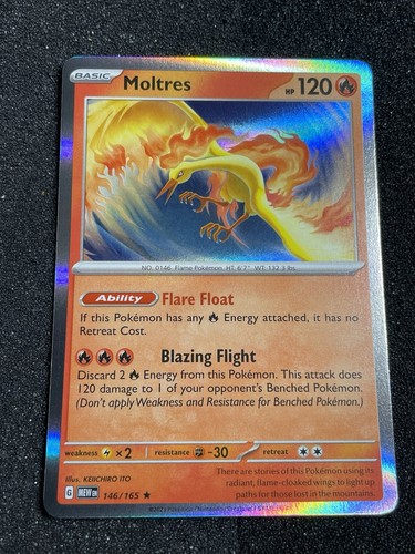 Pokemon TCG OLTRES 146/165 151 POKEMON Holo raro quasi come nuovo - Foto 1 di 2
