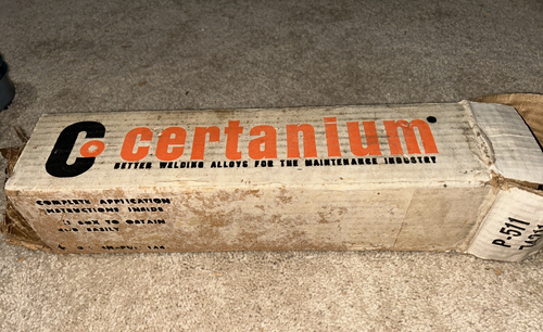 10 LBS CERTANIUM ALLOY WELDING ELECTRODE ROD - Picture 1 of 9