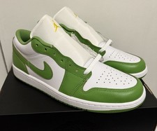 Nike Air Jordan 1 Low SE Shoes White Chlorophyll HF4823-100 Size 10 Men’s NEW