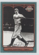 2003 Fleer Fall Classic Hank Greenberg #41 HOF 0j5