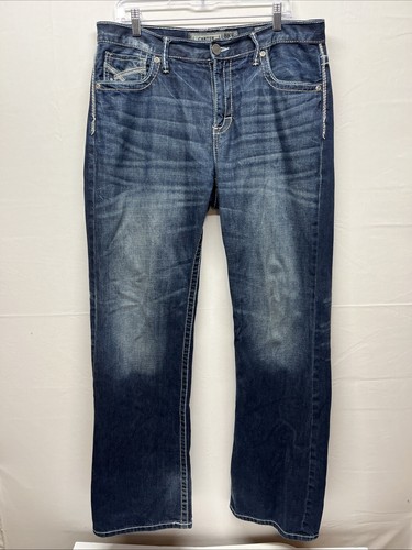 BKE Denim Carter 34L Dark Jeans