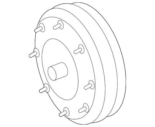 Genuine Ford Automatic Transmission Torque Converter DA8Z-7902-G - Picture 1 of 4