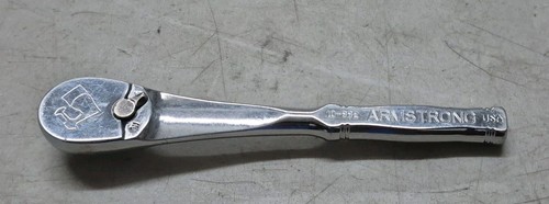 Armstrong 10-992 1/4 Inch Drive Ratchet Reversible Used USA Made. Tested Works. - Picture 1 of 8