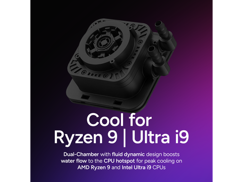 COOLER MASTER 360 Elite Liquid CPU Liquid Cooler, Dual-Chamber Pump, - Afbeelding 2 van 5
