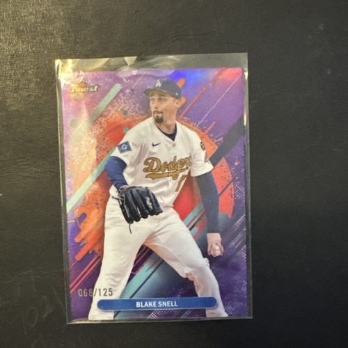 2025 Topps Finest #219 Blake Snell Rare Purple Refractor /125 - Bild 1 von 2