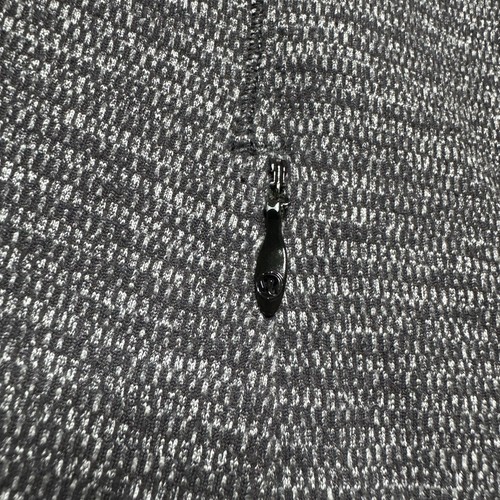 Lululemon Runderful 1/2 Zip Gr. 8 Langarm leichter Pullover hell dunkelgrau - Bild 7 von 13