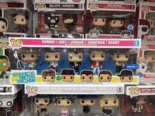 Funko Pop Signed New Kids On The Block Pack Donnie Wahlberg Joey McIntyre Proof