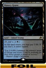 1x - Watery Grave - FOIL - #261 - Edge of Eternities - NM MTG