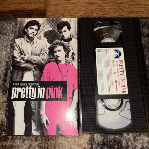 Pretty in Pink VHS 1986, 1991 Molly Ringwald **Buy 2 Get 1 Free** - Picture 1 of 2