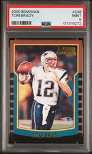2000 Bowman Tom Brady #236 PSA 9