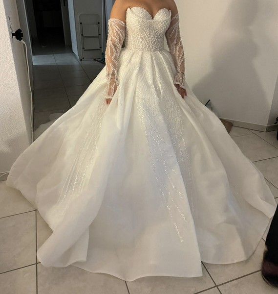 Hochzeitskleid gebarucht 36/38