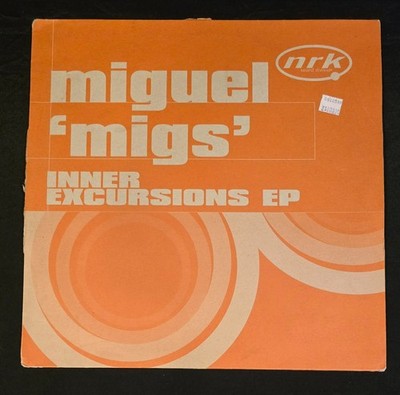 MIGUEL MIGS Inner Excursions EP 2000 UK 12'' Vinyl NRK032