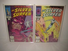 Silver Surfer #1, 2 (Marvel Comics, 1988) Limited Complete Series Set, Galactus