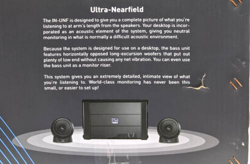 Kali Audio IN-UNF Ultra Nearfield 3-Way Studio Monitor System – New - Picture 11 of 12