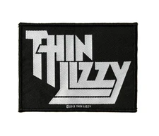 Thin Lizzy Logo Battle Jacket Sew On Woven Patch - OFFICIAL 20-1