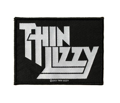 Thin Lizzy Logo Battle Jacket Sew On Woven Patch - OFFICIAL 24-1