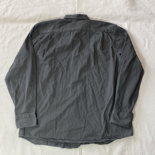 Herren C.C. Filson Co. Hemd L Large robuste Drill-Chino 6,5 Unzen Baumwolle olivgrau - Bild 10 von 16