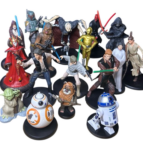 Star Wars PVC Action Figure Set Cake Toppers Figurines Lucas Film (lot of 17) - Picture 1 of 19