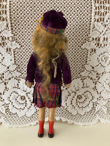 7 1/2" HIGHLAND LASSIE PUPPE - ZUVERLÄSSIGES SPIELZEUG CO./HERGESTELLT IN KANADA - Bild 3 von 4