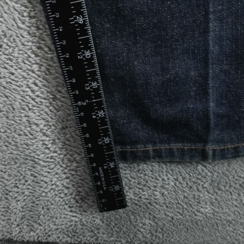 Pantalones de mezclilla Guess de colección para hombre 32x34 azul 075 ajuste pascal cónico lavado oscuro - Imagen 7 de 10
