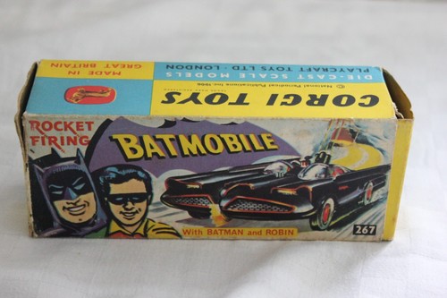 Corgi 267 original Batmobile outer box only Batman 1960s - Picture 3 of 8