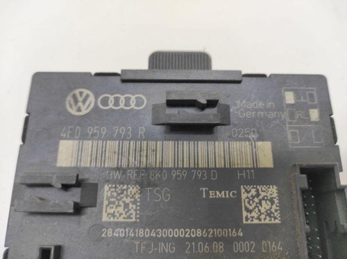 AUDI A5 Cabrio 8F7 Türsteuergerät hinten links 4F0959793R 2.0 Diesel 31438847 - Bild 4 von 4