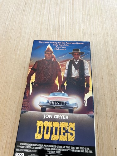 Dudes VHS 1987 Jon Cryer Rare - Picture 3 of 12