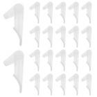 120-teiliges Set Deckenleuchtenclips: Befestigungsklammern aus Kunststoff für