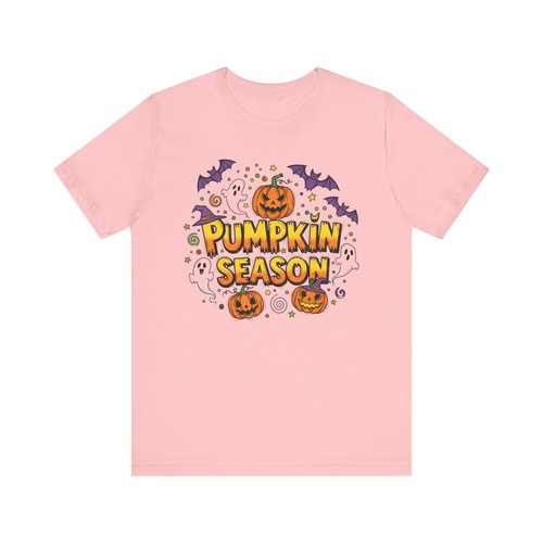 Halloween T-Shirt Jersey Men Women Pumpkin Season Unisex XS - 2XL - Picture 78 of 95