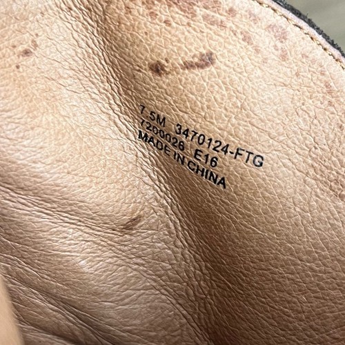 Frye Madeline Westernstiefel mit kurzem Absatz dunkelgrau Wildleder Damengröße 7,5 " - Bild 9 von 10