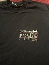 Vintage 1995 Jimmy Page Robert Plant Tour Shirt Miller Beer Led Zeppelin XL