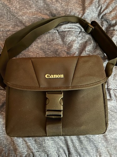 Canon EOS 100ES DSLR digitale Spiegelreflexkamera Reise Schultertasche Tasche gepolsterte Trennwand - Bild 1 von 5