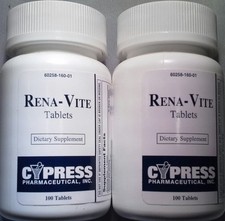Rena-Vite Tablets, 100 Tablets Per Bottle 2 Bottles