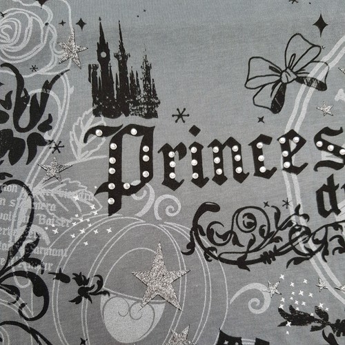 Disneyland Paris Prinzessin Traum Halstuch grau Print leicht Disney Parks - Bild 10 von 14