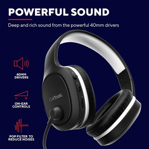 Trust Gaming GXT 391 Thian Sustainable Wireless Gaming Headset for P (UK IMPORT) - Picture 5 of 10