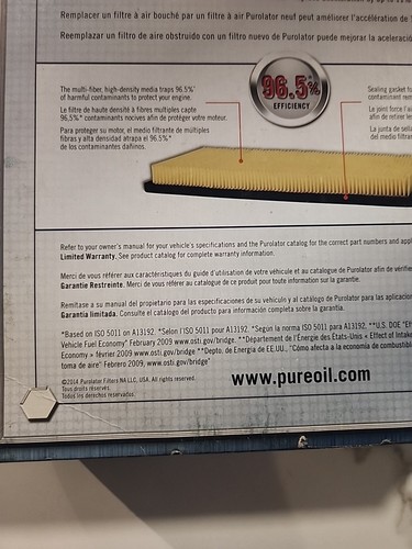 Purolator Classic Premium Plus Air Filter A40004 NEW - Picture 12 of 13